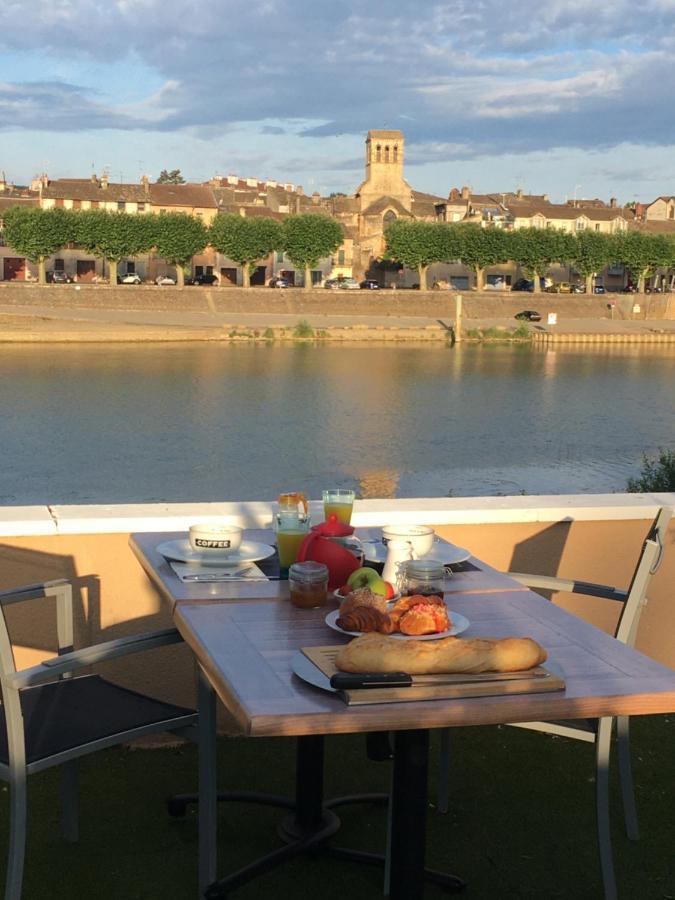 Domaine Des Jardins De La Saone Hotel Tournus Kültér fotó