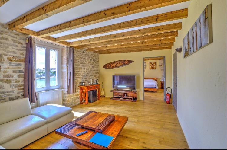 Domaine Des Jardins De La Saone Hotel Tournus Szoba fotó