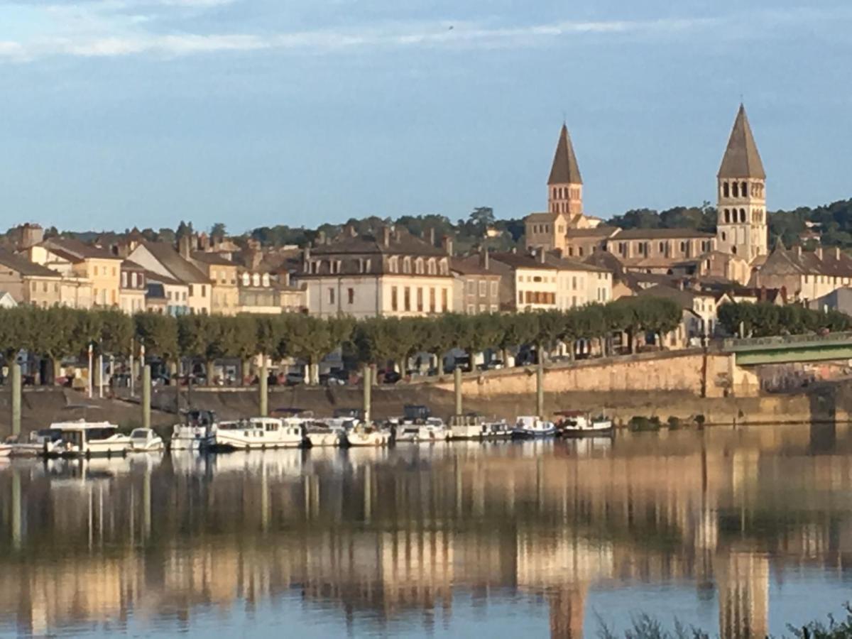 Domaine Des Jardins De La Saone Hotel Tournus Kültér fotó